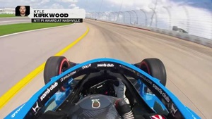 Kyle Kirkwood's Pole Run at Nashville Superspeedway