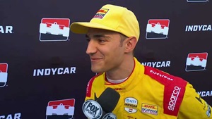 Alex Palou Reacts Following Qualifying Crash at Markham