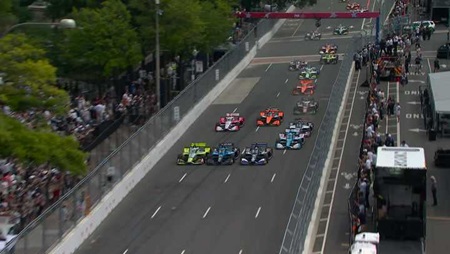 thumbnail for President Trump Waves Green Flag to Start Freedom 250 Grand Prix