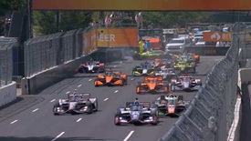 Thumbnail for Rinus VeeKay, Multiple Cars Collide in D.C.