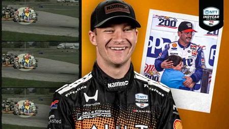 thumbnail for INDYCAR Drivers Take a Trip Down Memory Lane