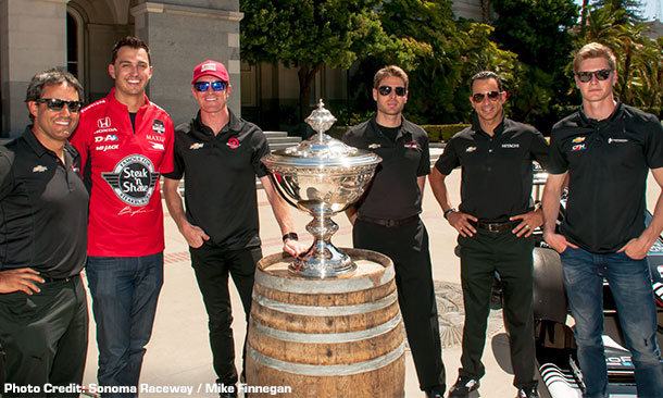 2015 Verizon IndyCar Series - GoPro Grand Prix of Sonoma 08-26-Champions-Sacramento-Declaration-Std
